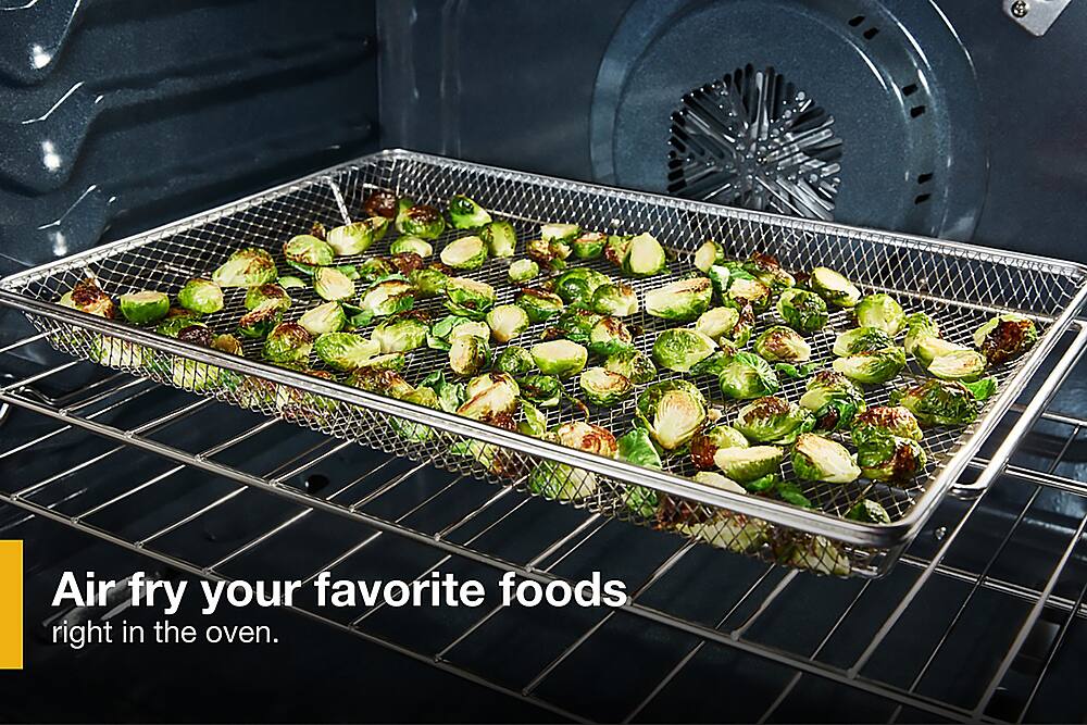 Air fry your favorite foods right in the oven.