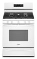 Whirlpool - 5.0 Cu. Ft. Gas Burner Range with Air Fry for Frozen Foods - White
