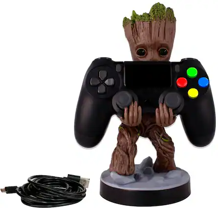 Front. Cable Guy - Marvel - Toddler Groot 8-inch Phone and Controller Holder.