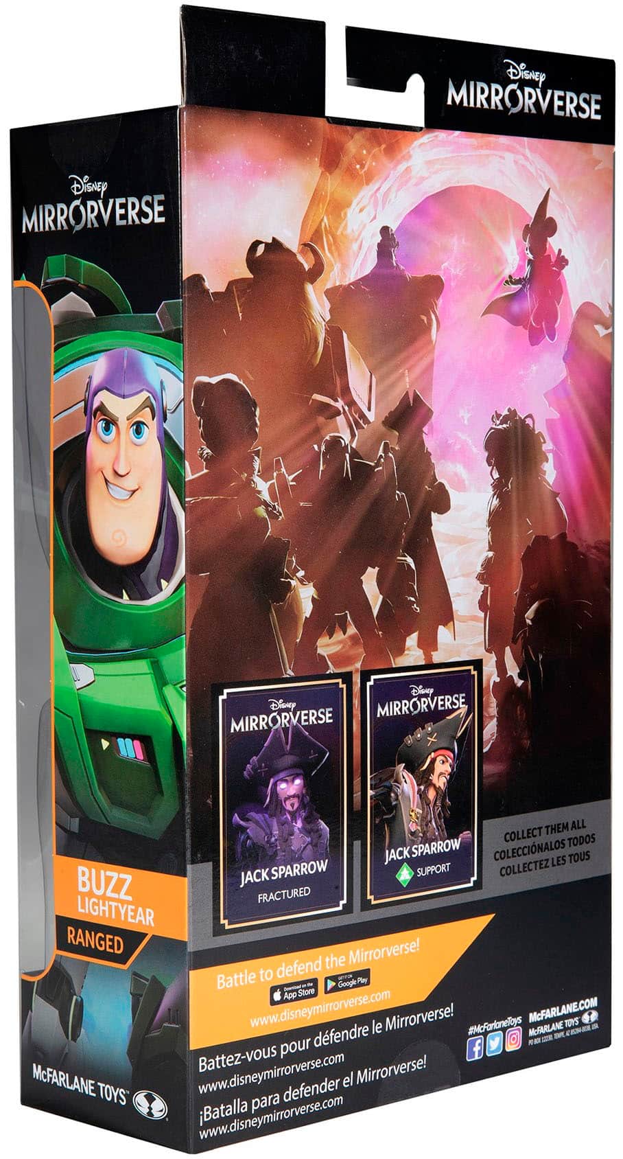 Alt View 19. McFarlane Toys - Disney Mirrorverse 7" Buzz Lightyear Figure.