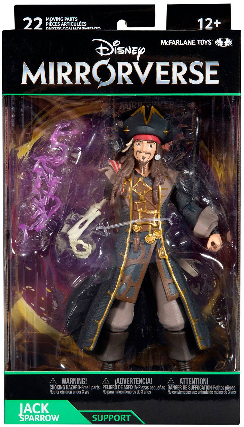 Alt View 17. McFarlane Toys - Disney Mirrorverse 7"  Jack Sparrow.