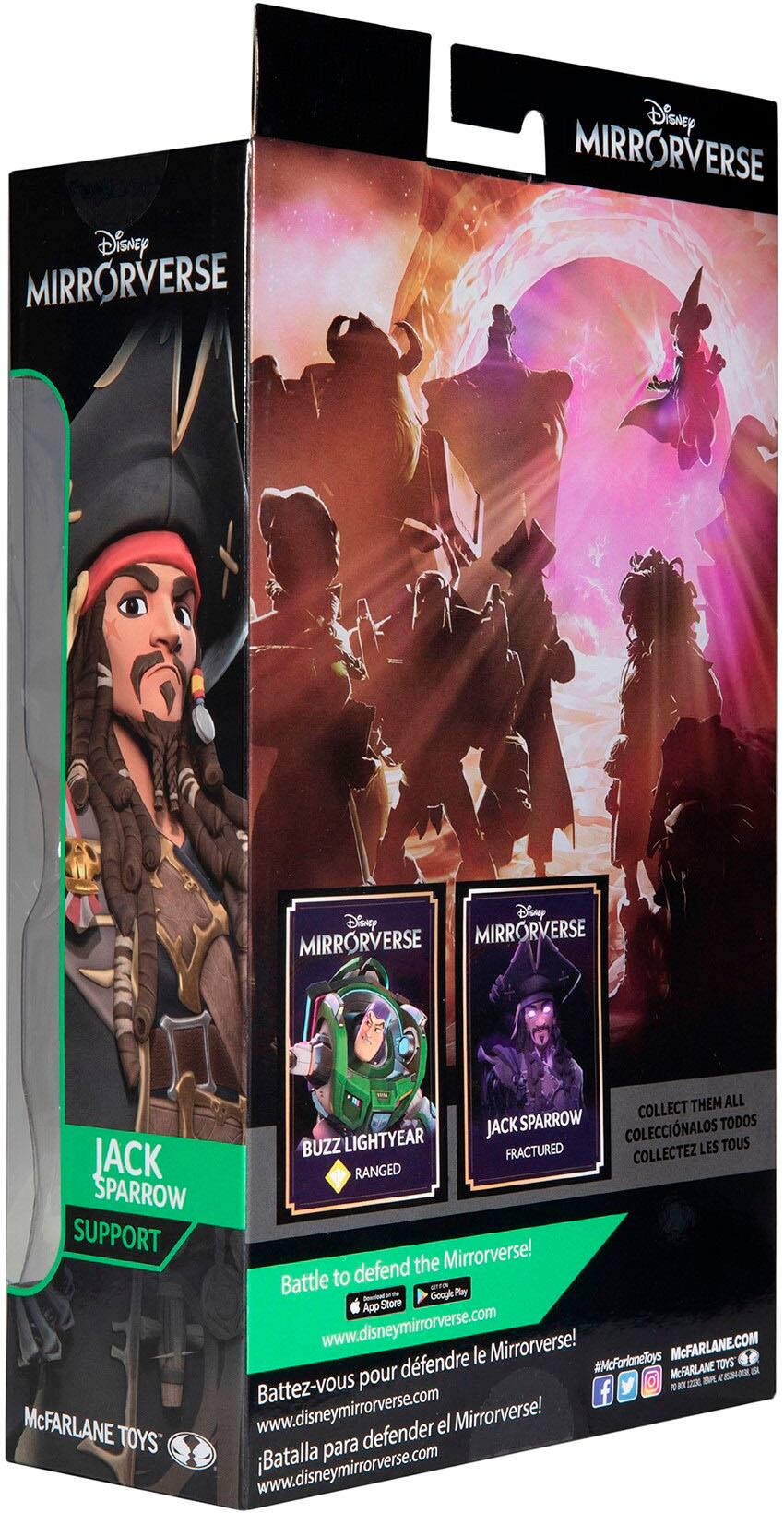 Alt View 19. McFarlane Toys - Disney Mirrorverse 7"  Jack Sparrow.