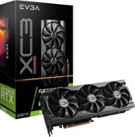 EVGA - NVIDIA GeForce RTX 3080 10GB XC3 ULTRA GAMING GDDR6X PCI EXPRESS 4.0 Graphics Card with LHR - Front_Zoom