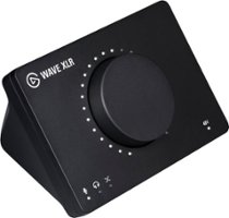 Elgato - Wave XLR - XLR/USB-C Microphone Interface & Digital Mixing Solution - Black - Front_Zoom