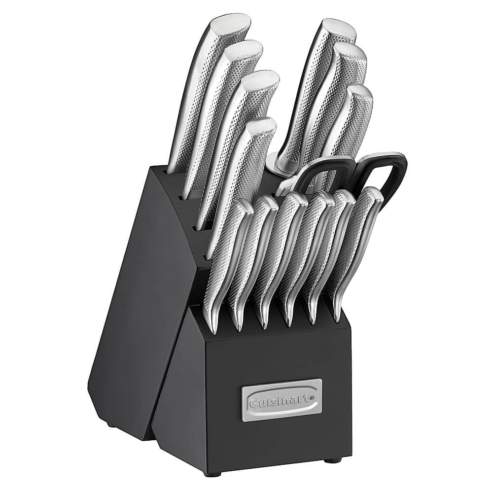 Alt View 12. Cuisinart - 15-Piece Cutlery Set - Stainless Steel.