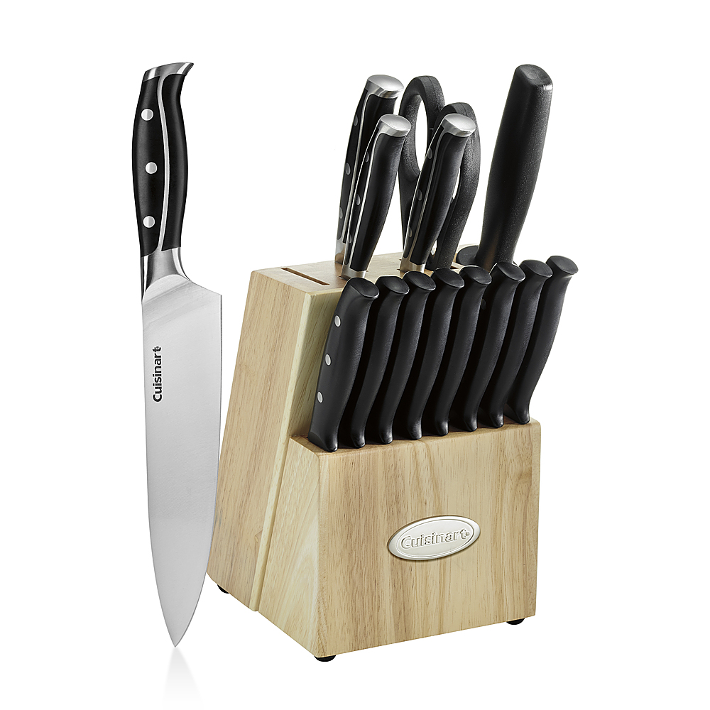 Cuisinart - 15-Piece Cutlery Set - Black