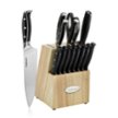 Sold at Auction: (15pc) Cuisinart White Handled Knife Set