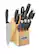 Alt View 11. Cuisinart - ColorPro Collection 12-Piece Cutlery Set - Black.