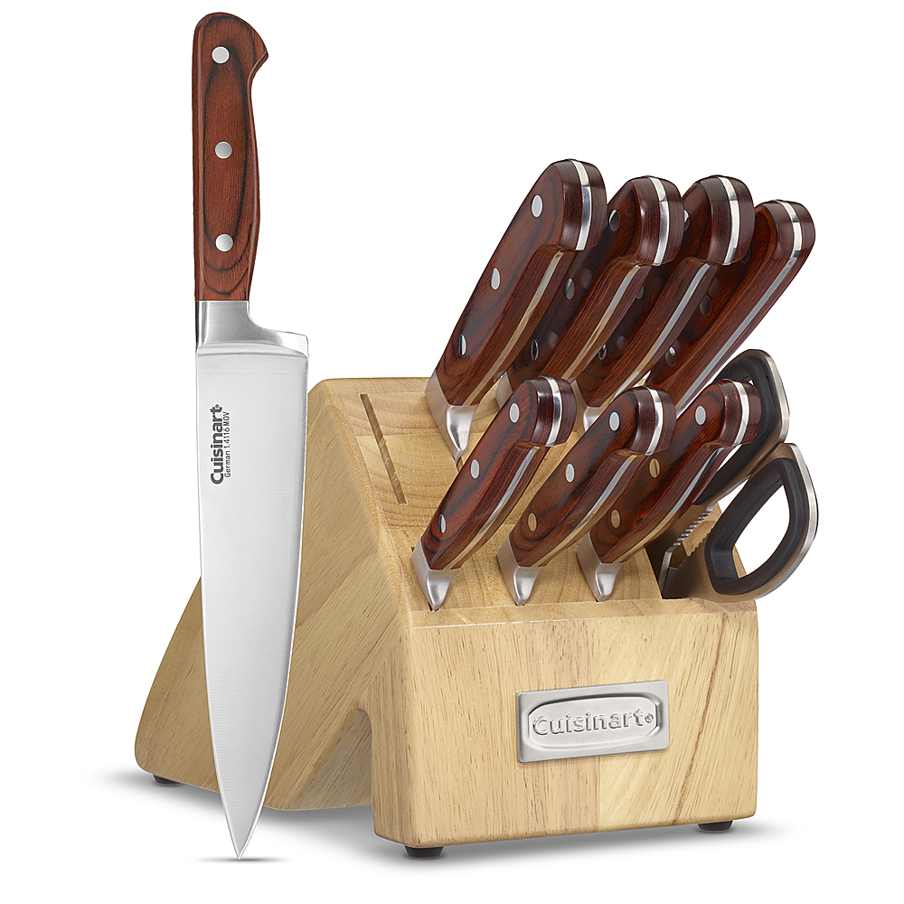 Cuisinart - Professional Series 10-Piece Cutlery Set - Wood