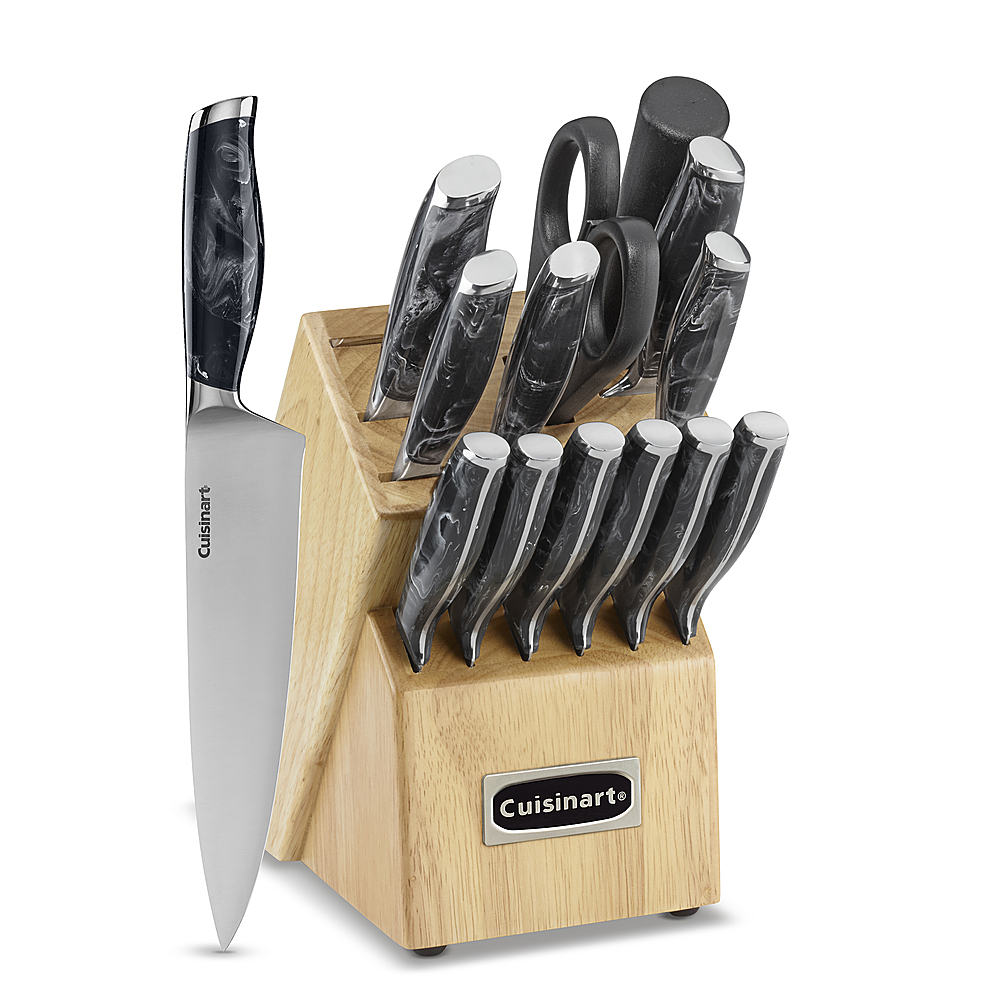 Cuisinart - Classic Marble Style 15-Piece Cutlery Set - Marble