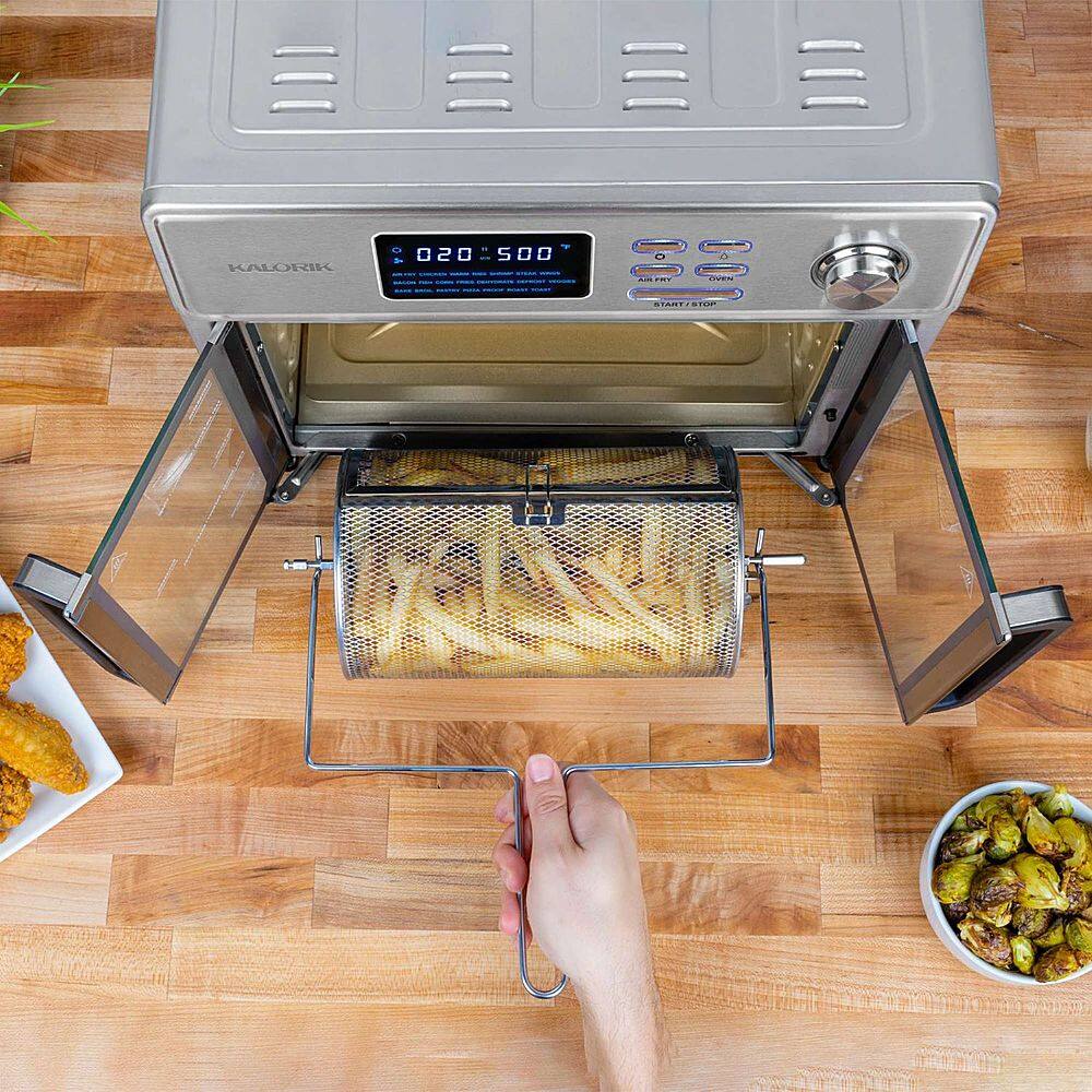 Best Buy Kalorik MAXX “Boast Your Roast” 2Piece Rotisserie Set