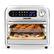 Angle. Kalorik - 12.6 Quart Digital Air Fryer Oven - Black/Stainless Steel.