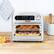 Alt View 12. Kalorik - 12.6 Quart Digital Air Fryer Oven - Black/Stainless Steel.