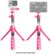 Alt View Zoom 15. Bower 6-in-1 Professional 36" Tripod - Pink - Pink.