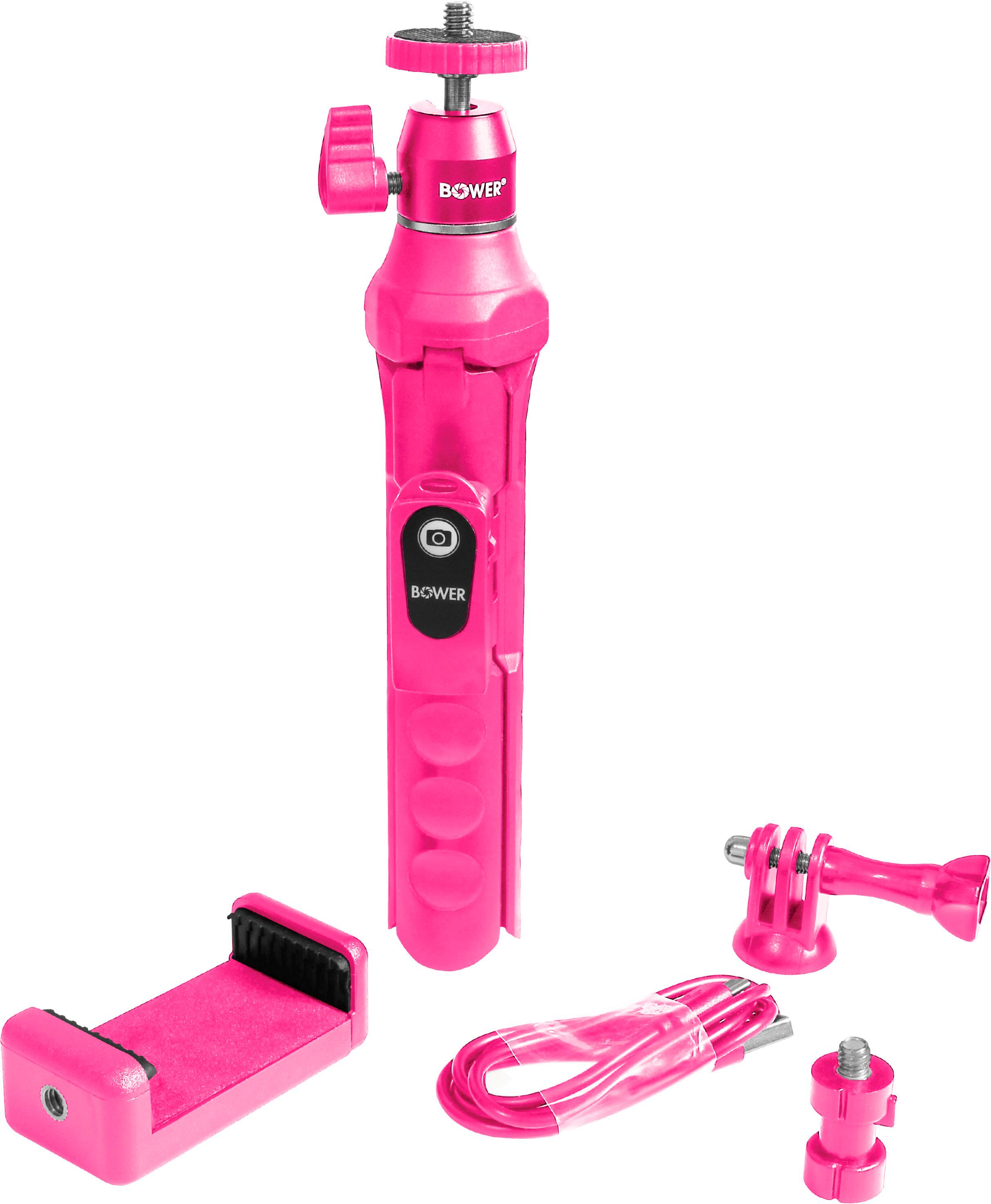 Alt View 16. Bower - 6-in-1 Professional 36" Tripod - Pink.