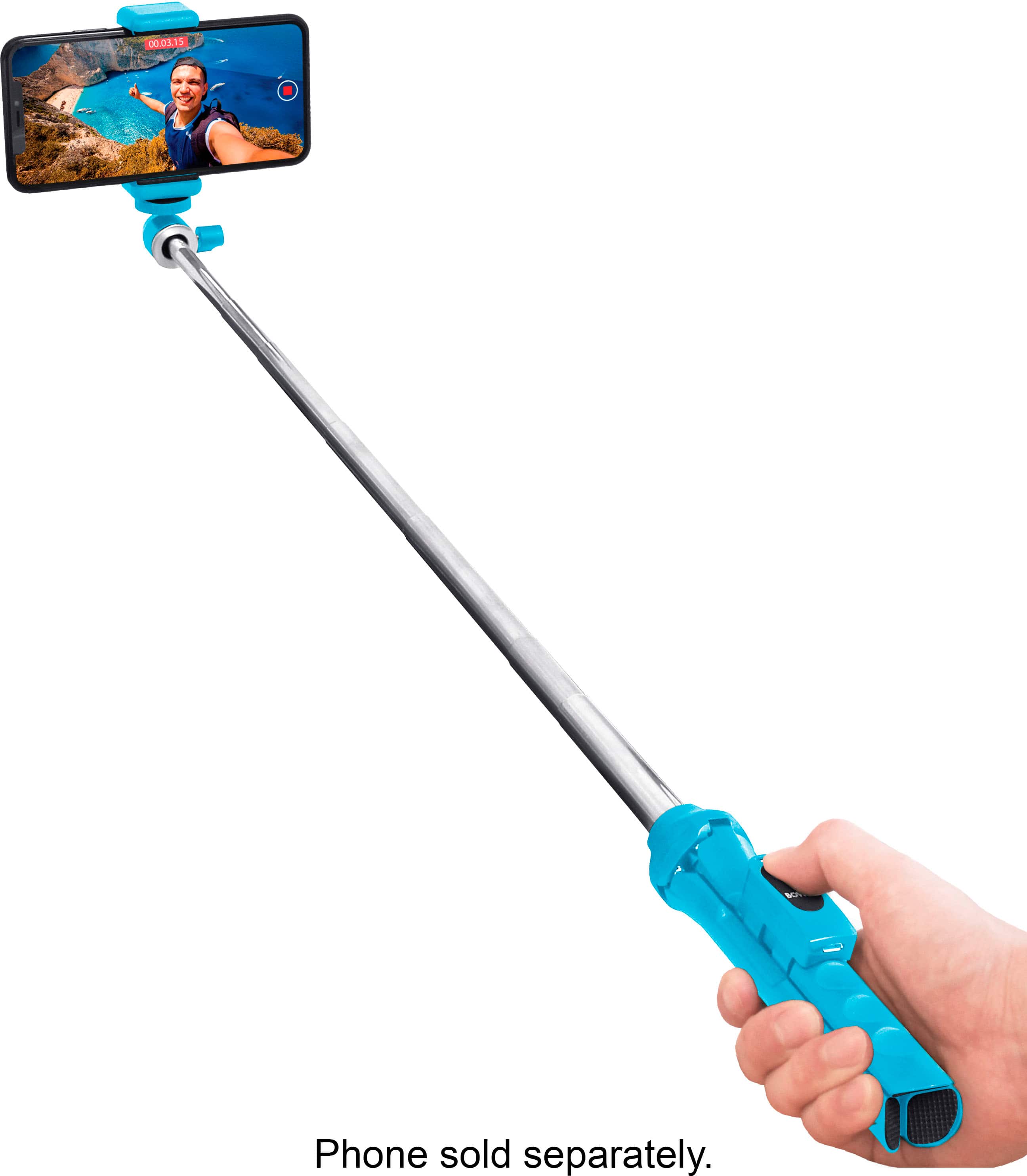 Alt View 13. Bower - 6-in-1 Professional 36" Tripod - Blue.