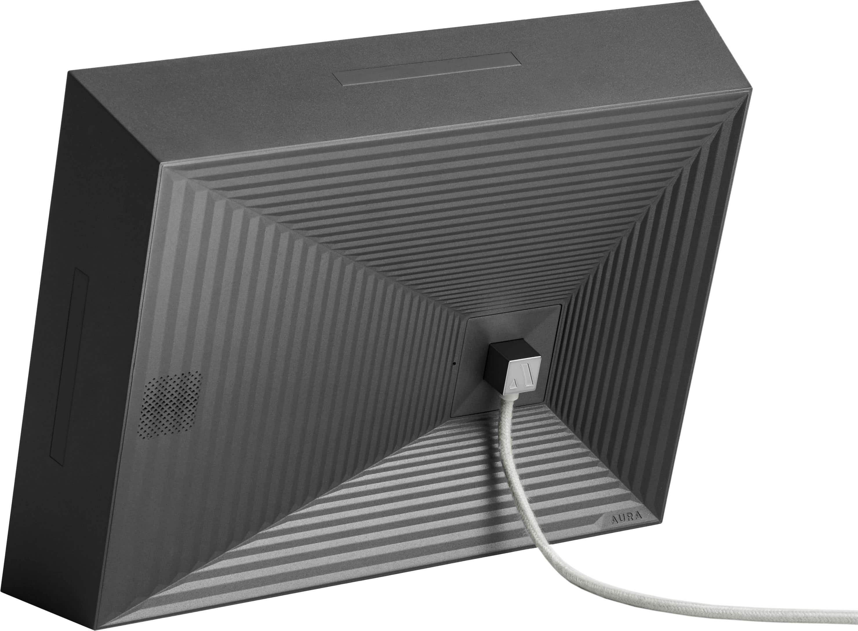 Alt View 13. Aura Home - Mason 9" Digital Wifi Frame Dual Orientation - Graphite.