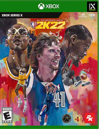 Front. 2K - NBA 2K22 75th Anniversary. - E (Everyone)