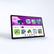 Angle. Lenovo - Tab P11 - 11" - Tablet - 128GB - Platinum Gray.