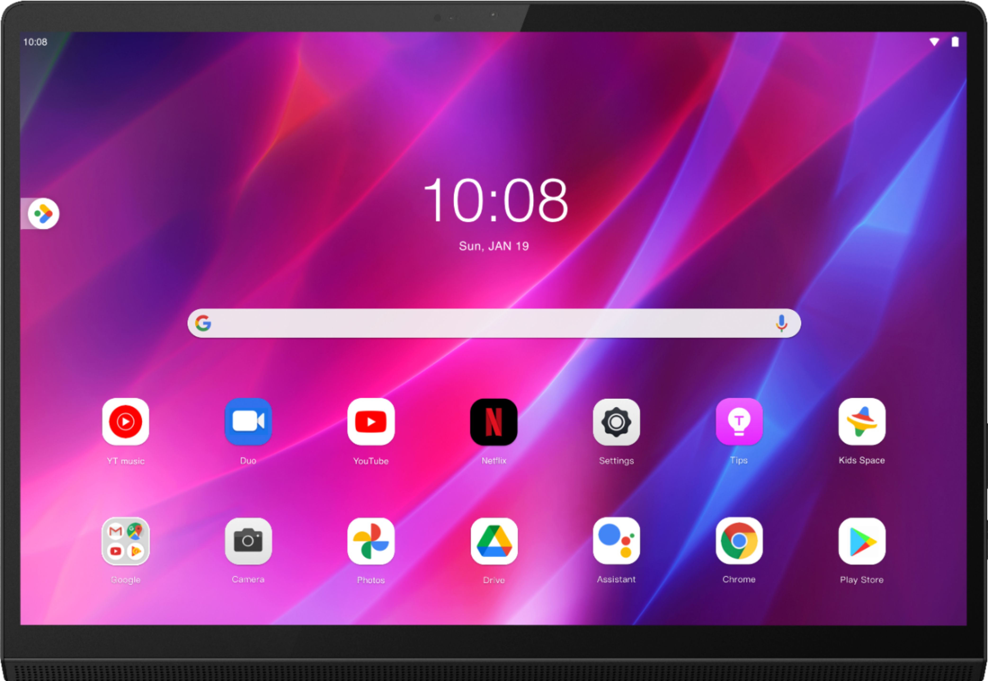 Zoom in on Front Zoom. Lenovo - Yoga Tab 13 - 13" - Tablet - 128GB - Shadow Black.
