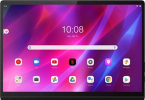 Lenovo - Yoga Tab 13 - 13" - Tablet - 128GB - Shadow Black - Front_Zoom