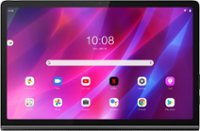 Front Zoom. Lenovo - Yoga Tab 11 - 11" - Tablet - 128GB - Storm Gray.