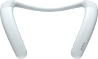 Sony - Bluetooth Wireless Neckband Speaker - White - Front_Zoom