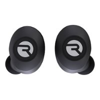 Raycon - The Everyday In-Ear True Wireless Stereo Bluetooth Earbuds and Charging Case - Carbon Black - Front_Zoom