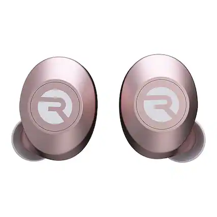 Front. Raycon - The Everyday In-Ear True Wireless Stereo Bluetooth Earbuds and Charging Case - Rose Gold.