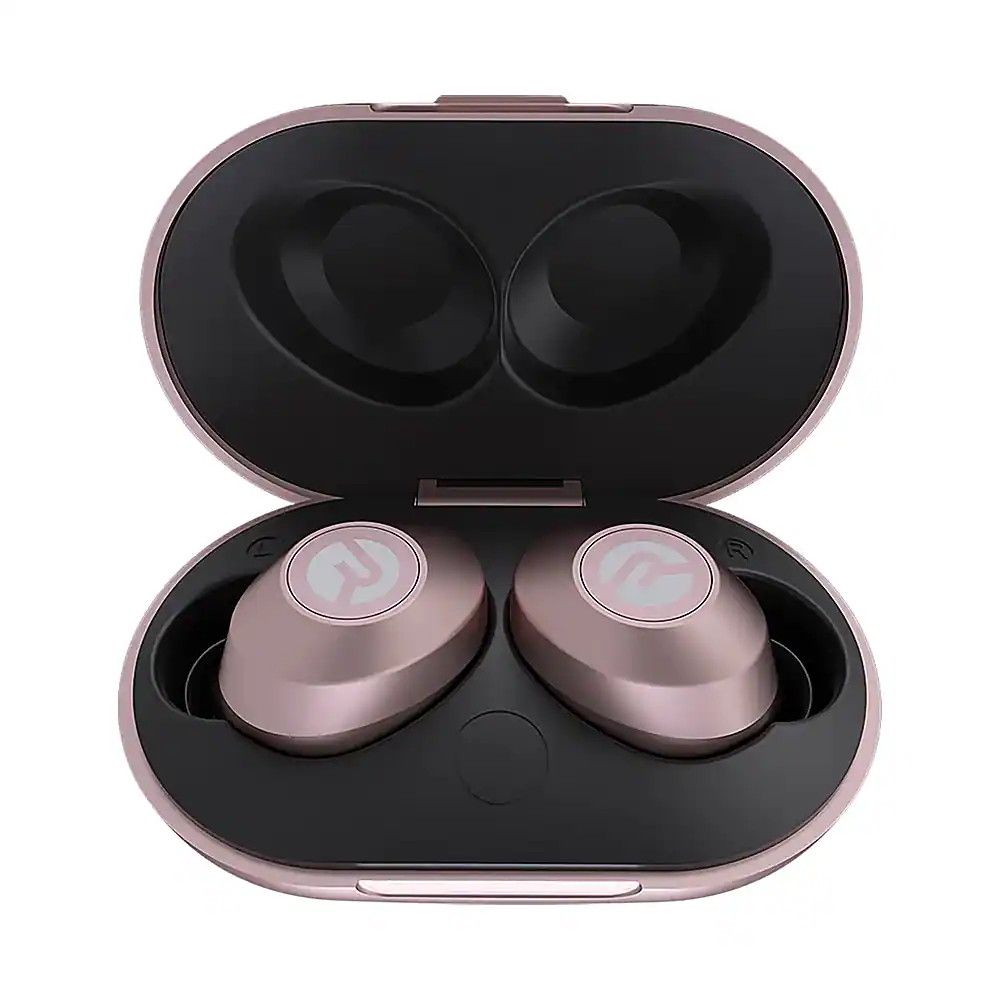 Alt View 14. Raycon - The Everyday In-Ear True Wireless Stereo Bluetooth Earbuds and Charging Case - Rose Gold.