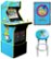 Angle Zoom. Arcade1Up - The Simpsons 30th Edition Arcade with matching stool.