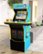 Alt View Zoom 17. Arcade1Up - The Simpsons 30th Edition Arcade with matching stool.