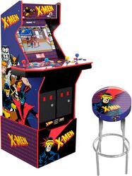 X-Men Arcade with Stool, Riser, Lit Deck & Lit Marquee - Alt_View_Zoom_11