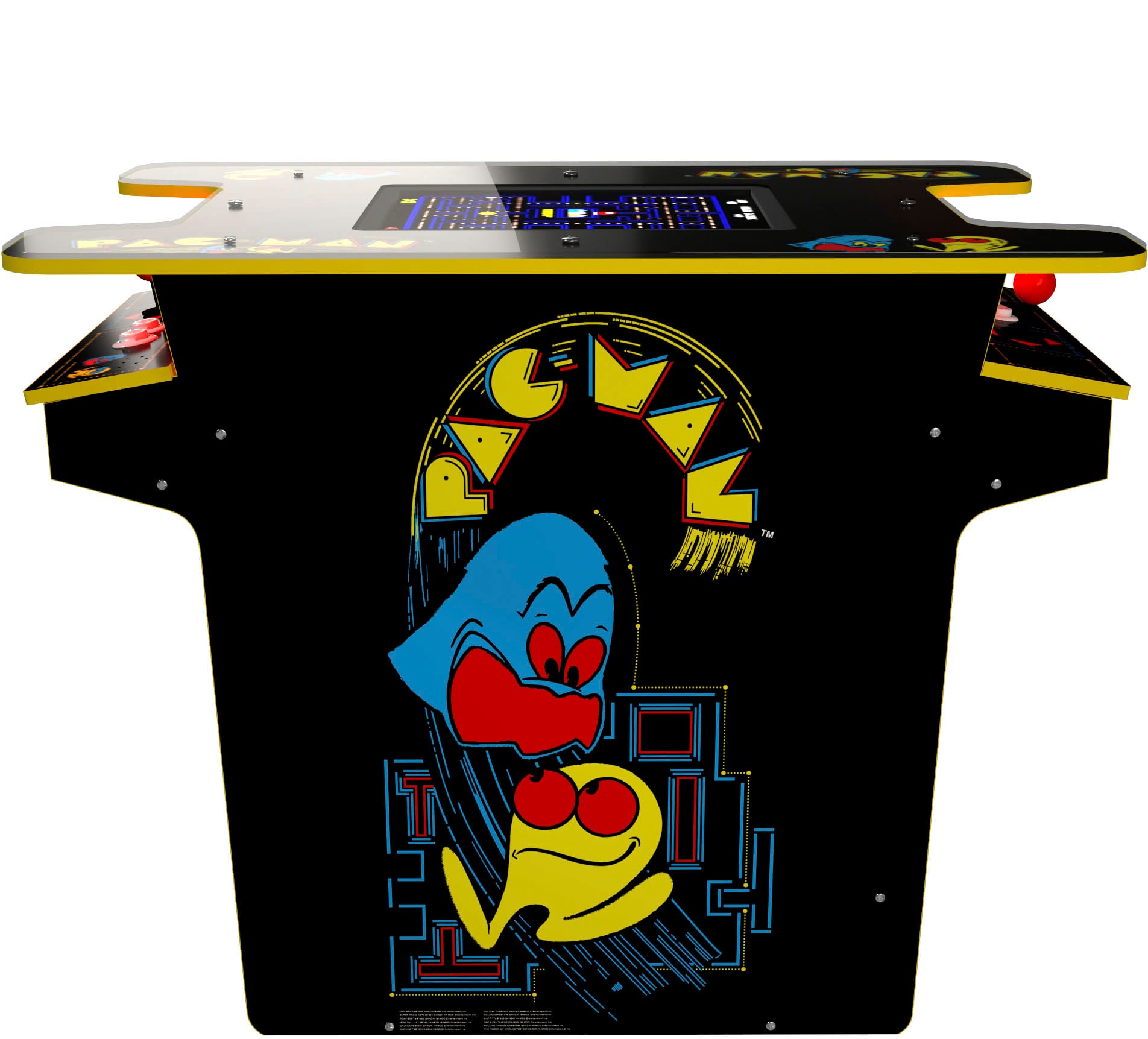 Pac Man All In One Gaming System-12 Games In Total-(C3)