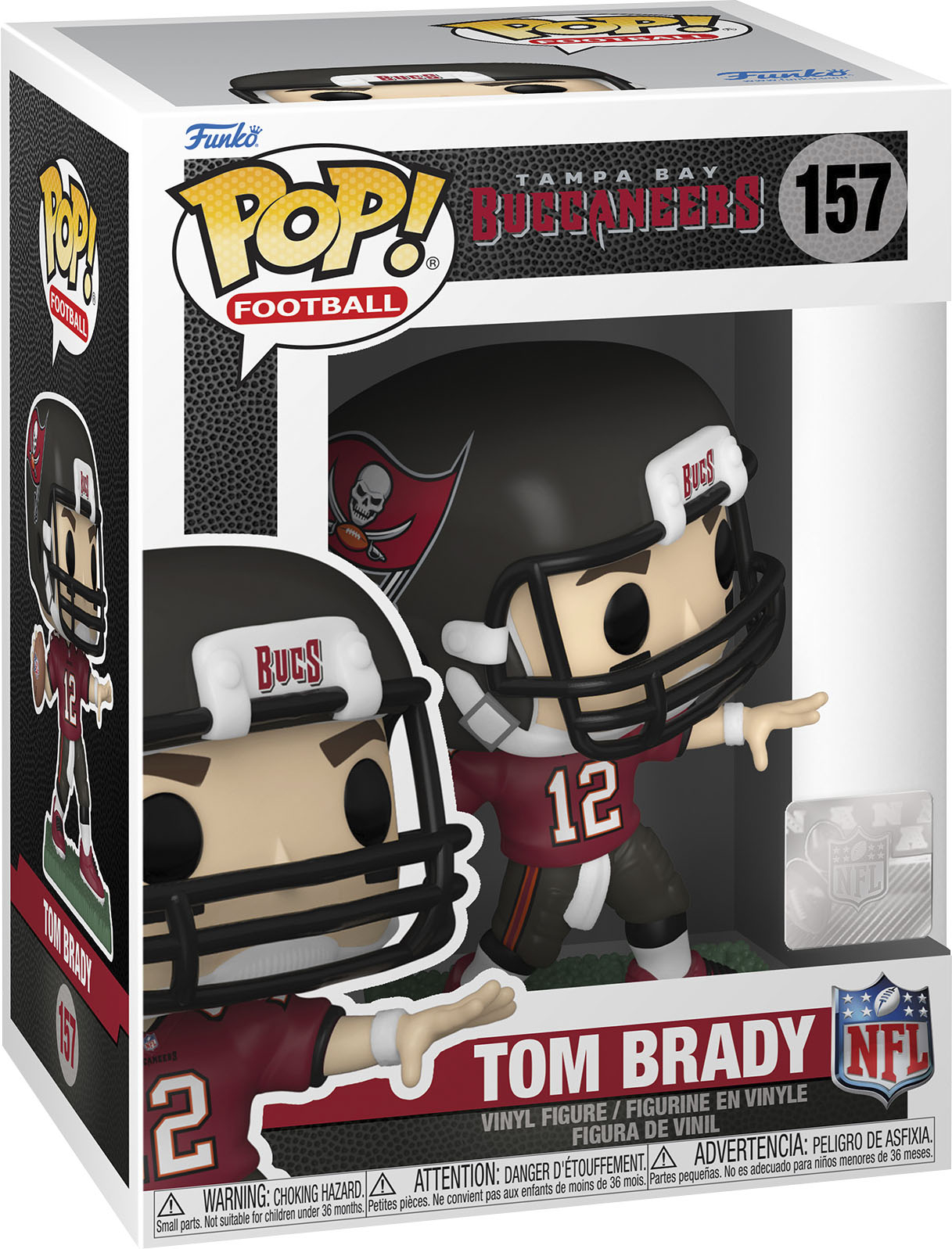 Best Buy: Funko POP NFL: Bucs- Tom Brady (Home Uniform) 57406