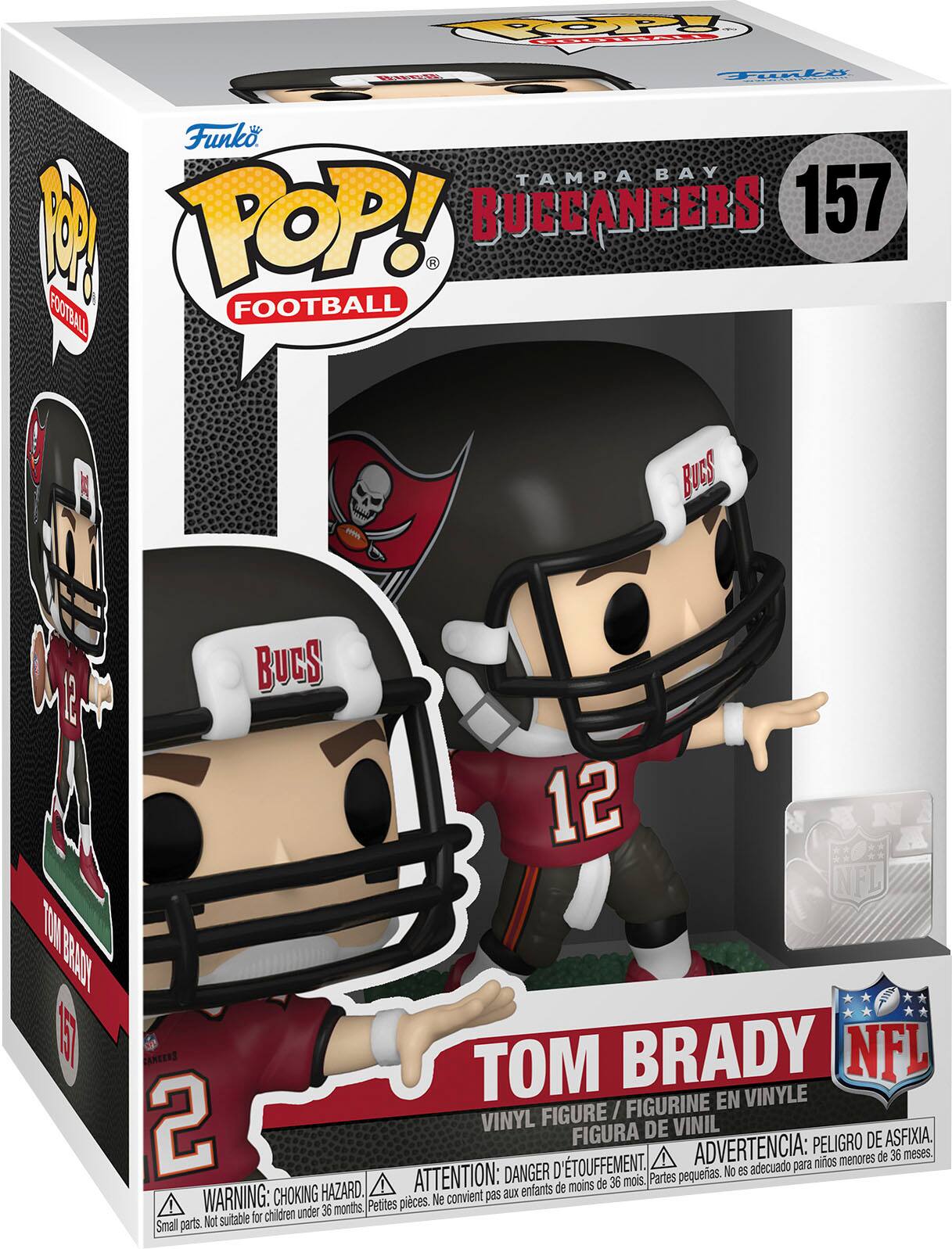 Alt View 12. Funko - POP NFL: Bucs- Tom Brady (Home Uniform).