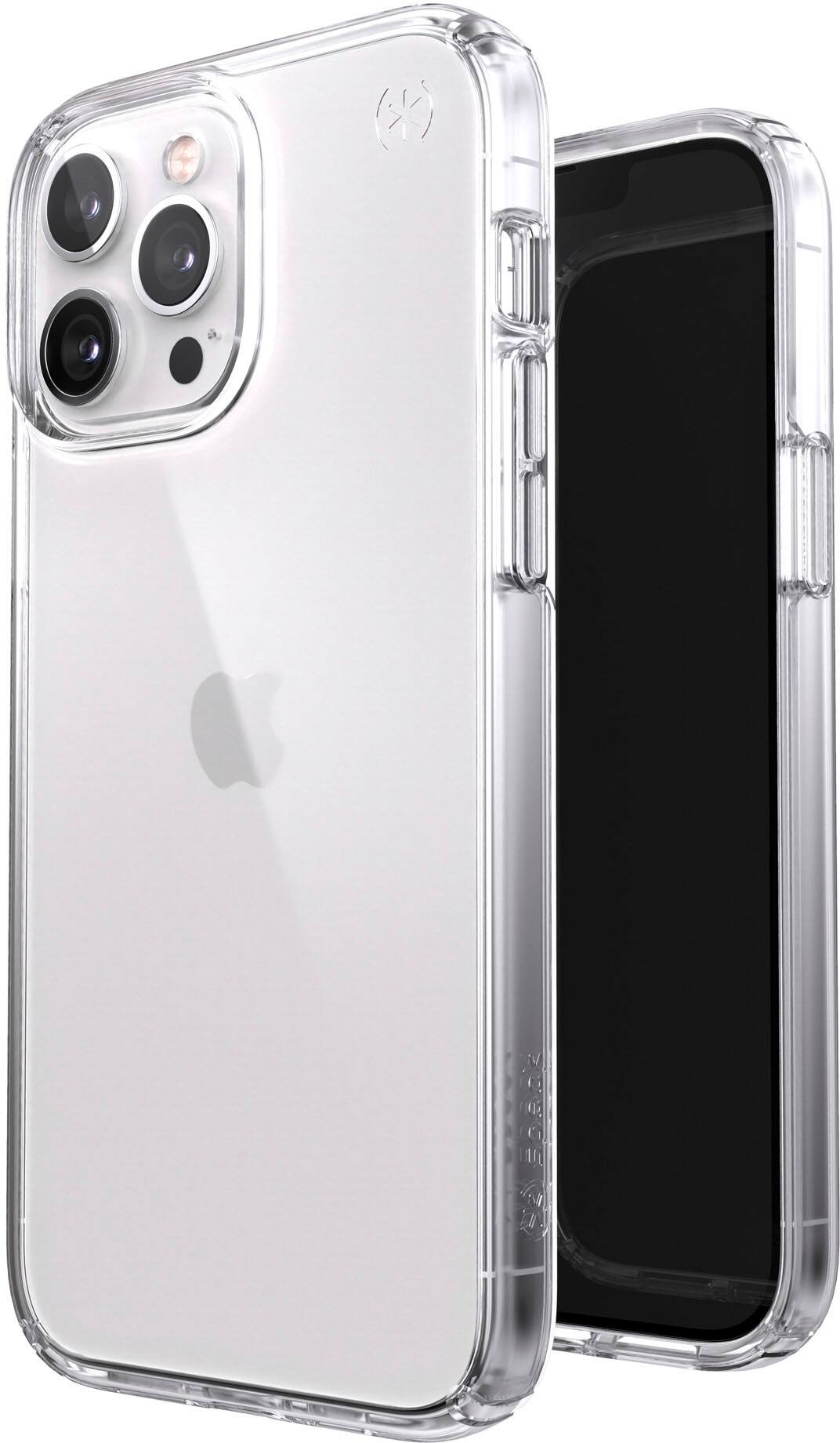 Speck - Presidio Perfect- Hard Shell Case for iPhone 13 Pro Max & iPhone 12 Pro Max - Clear