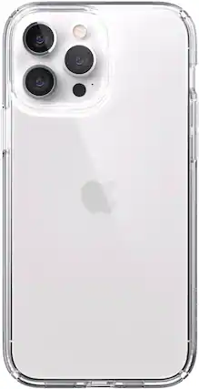 Alt View 11. Speck - Presidio Perfect-Clear Hard Shell Case for iPhone 13 Pro Max & iPhone 12 Pro Max - Clear.