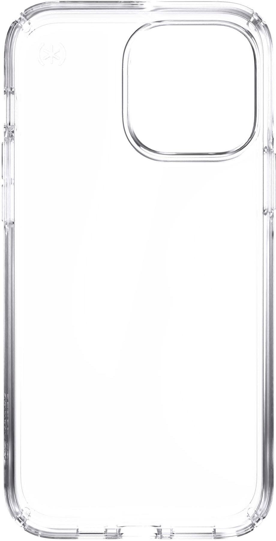 Alt View 16. Speck - Presidio Perfect-Clear Hard Shell Case for iPhone 13 Pro Max & iPhone 12 Pro Max - Clear.