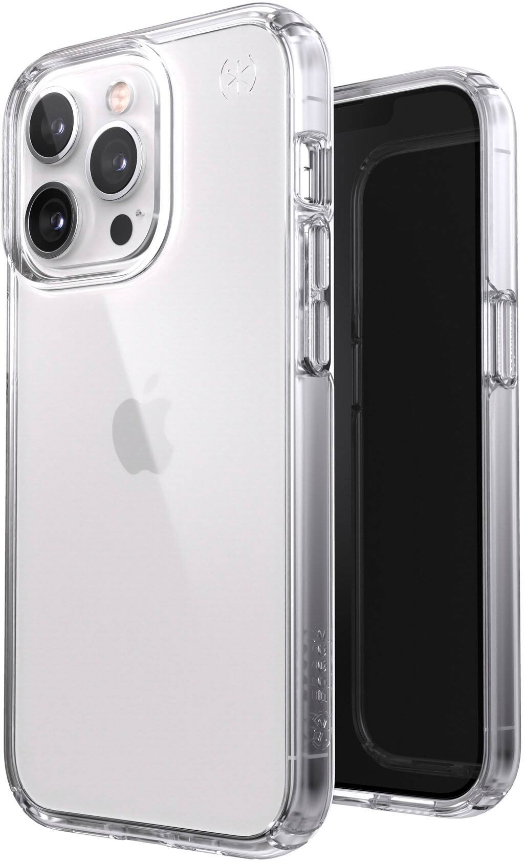 Alt View 12. Speck - Presidio Perfect-Clear Hard Shell Case for iPhone 13 Pro - Clear.
