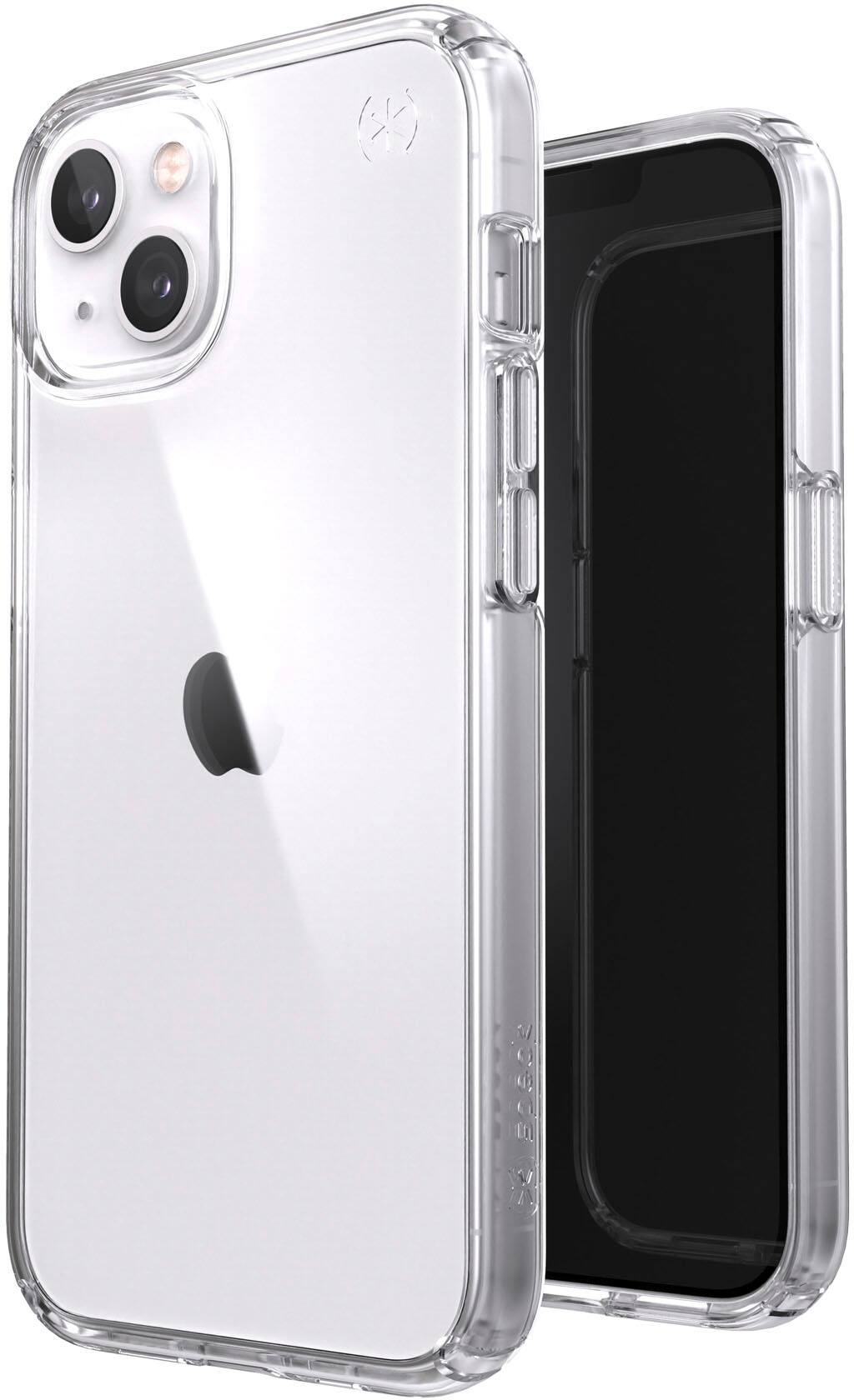 Alt View 12. Speck - Presidio Perfect-Clear Hard Shell Case for iPhone 13 - Clear.