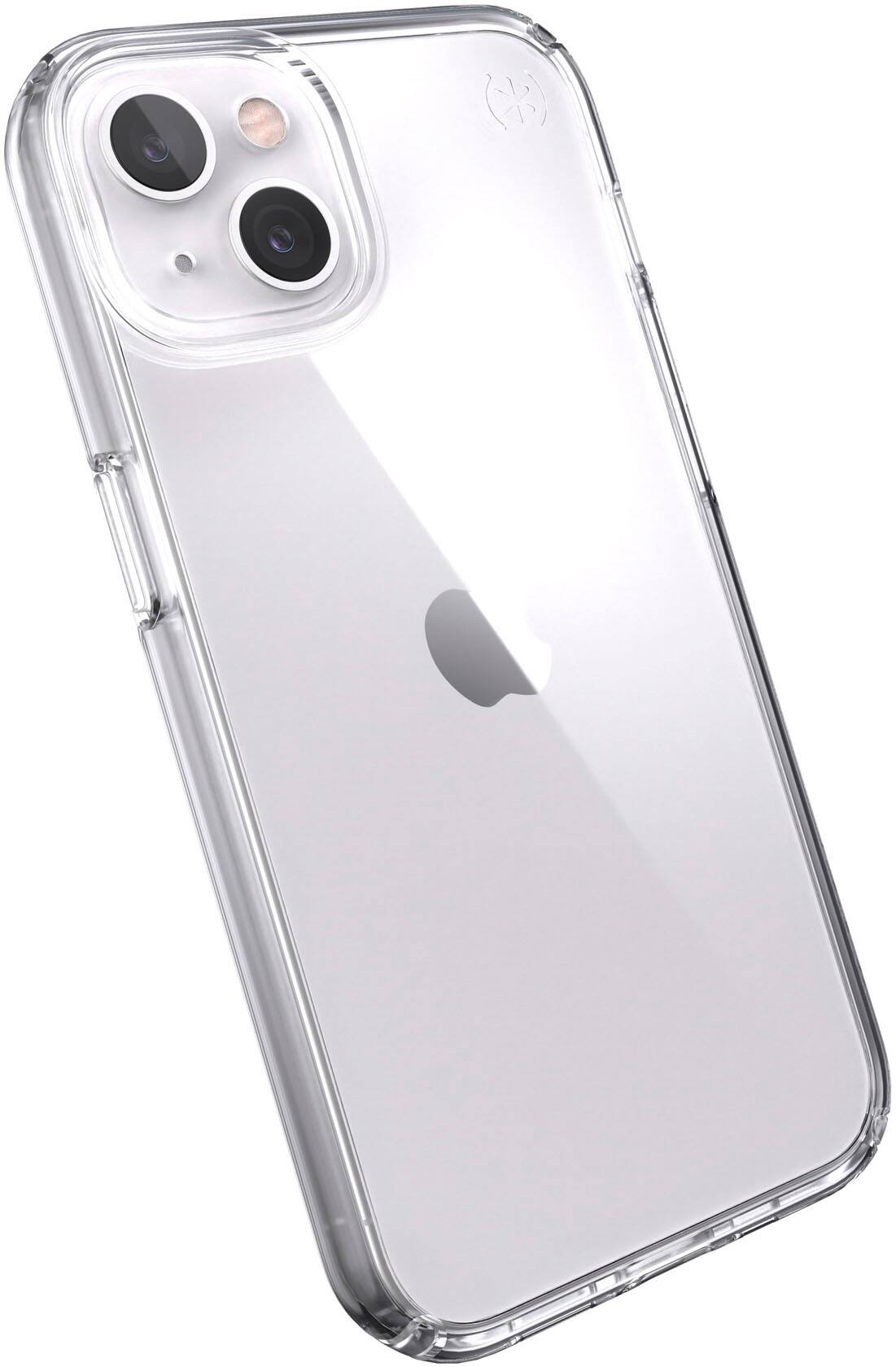 Alt View 14. Speck - Presidio Perfect-Clear Hard Shell Case for iPhone 13 - Clear.