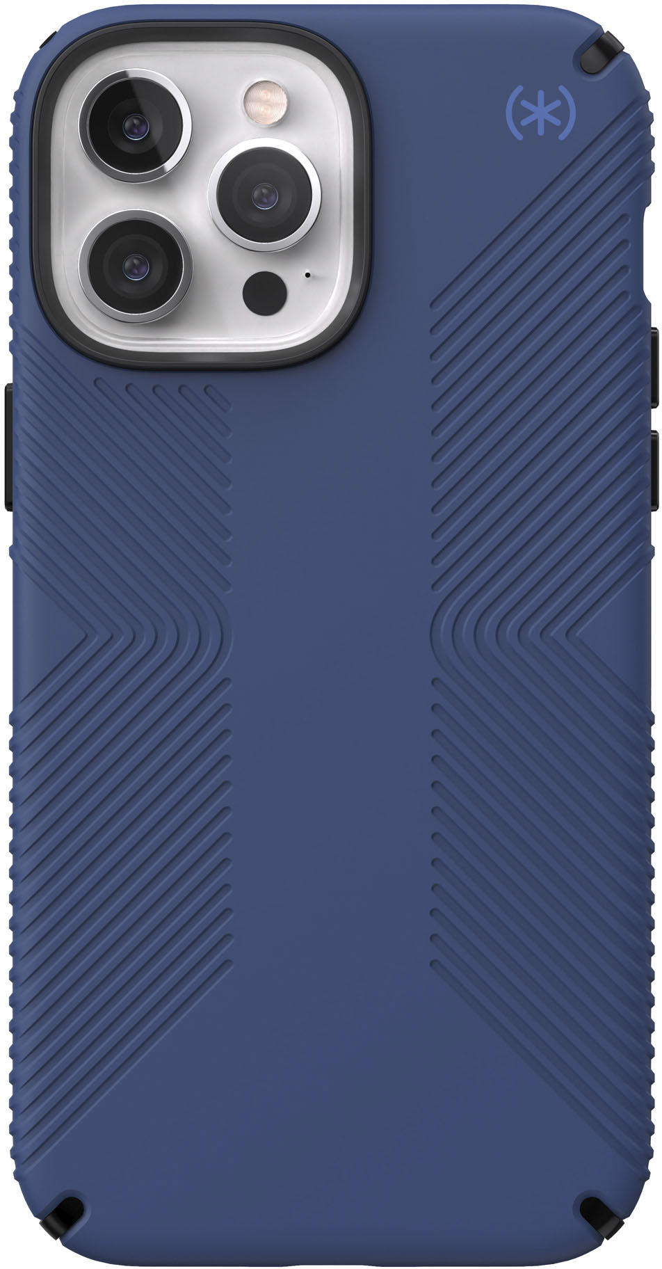 Speck - Presidio2 Grip Hard Shell Case for iPhone 13 Pro Max & iPhone 12 Pro Max - Coastal Blue