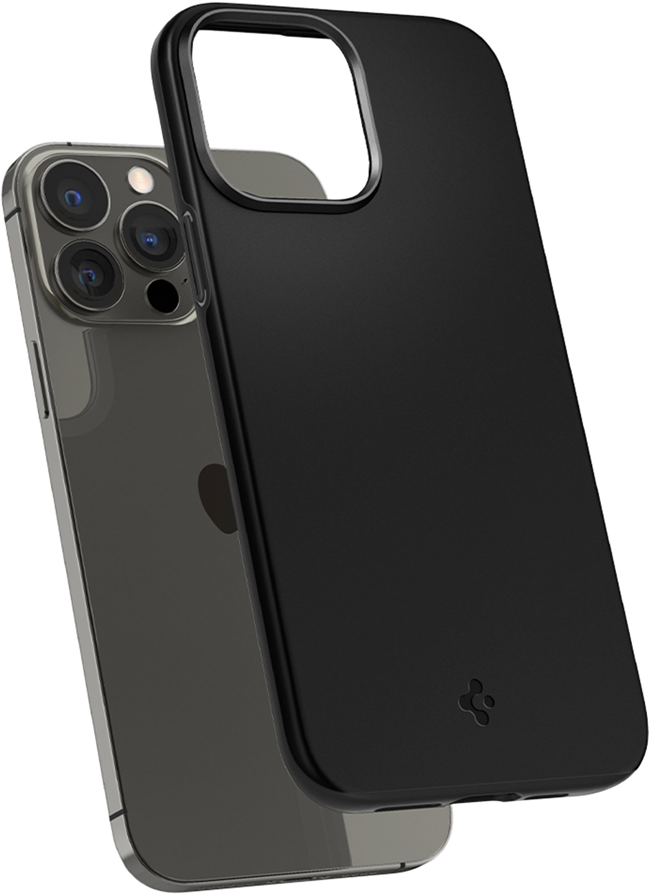 Spigen Thin Fit Case for Apple iPhone 13 Pro Max/12 Pro Max Black 55778BBR  - Best Buy