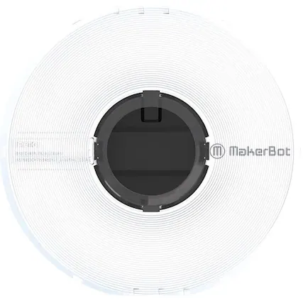 Front. MakerBot - 1.75mm PETG Specialty Filament - Clear.