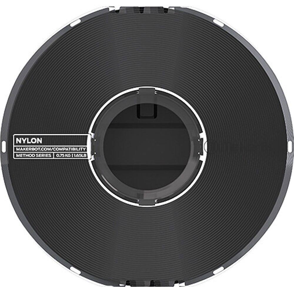 Front. MakerBot - 1.75mm Nylon Filament - Black.
