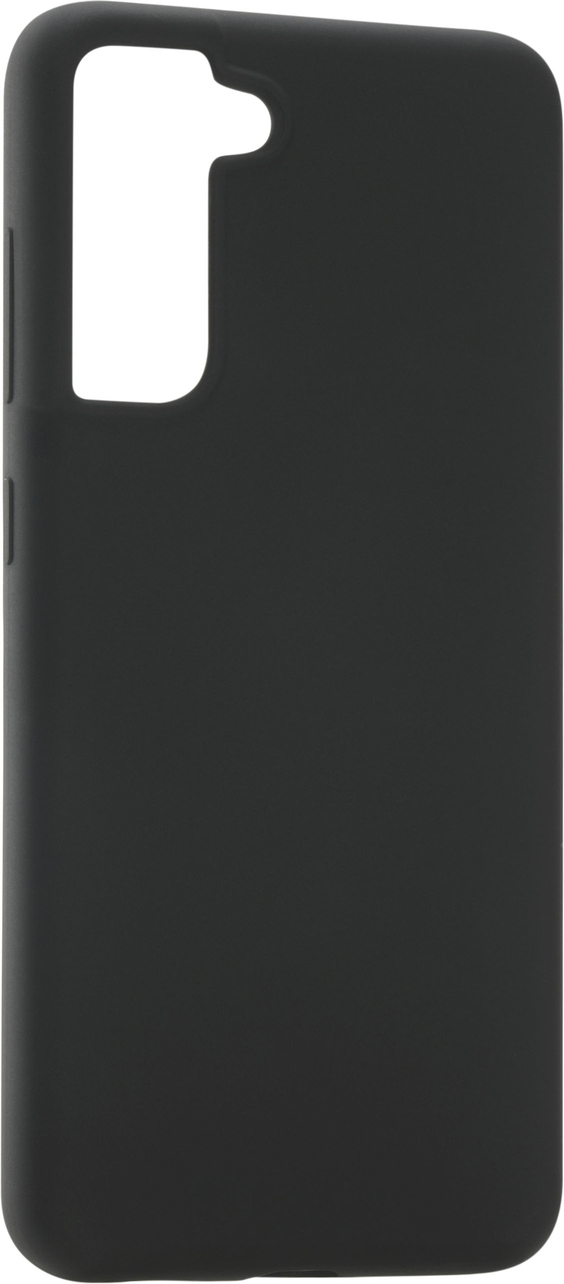 Angle View: Best Buy essentials™ - Liquid Silicone Case for Samsung Galaxy S21 FE 5G - Black
