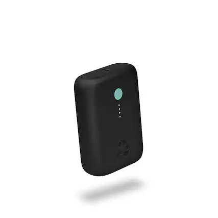 Alt View 11. Nimble - Eco-Friendly CHAMP Lite Portable Charger (5K mAh, 15W) - Black.