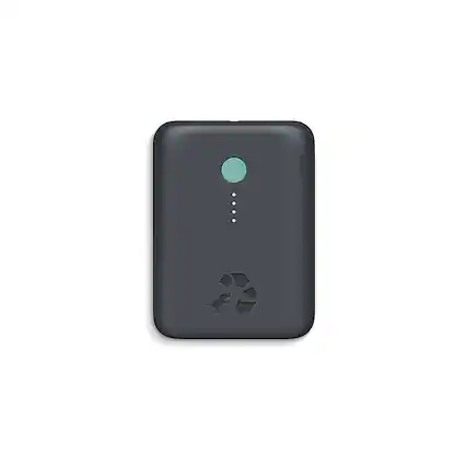 Alt View 11. Nimble - Eco-Friendly CHAMP Portable Charger (10K mAh, 18W PD) - Charcoal.