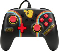 PowerA - Enhanced Wired Controller for Nintendo Switch - Pokemon: Pikachu Arcade - Front_Zoom